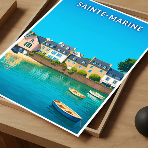Affiche - Sainte-Marine