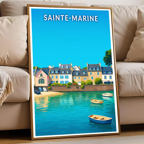 Affiche - Sainte-Marine