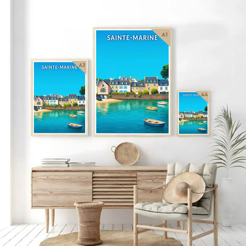 Affiche - Sainte-Marine