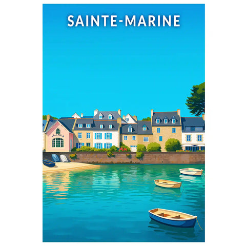 Affiche - Sainte-Marine