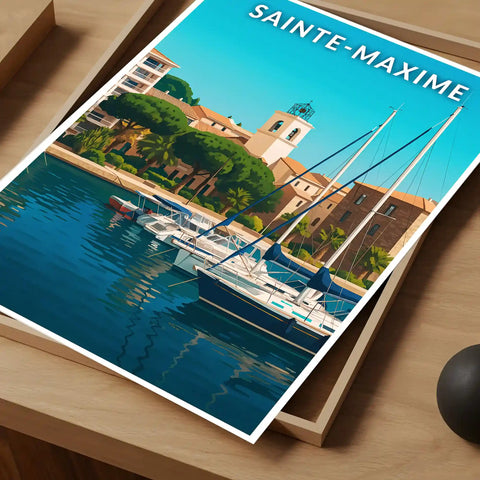 Affiche - Sainte-Maxime