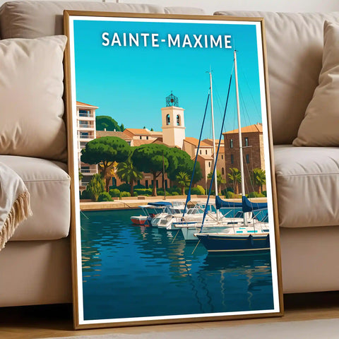 Affiche - Sainte-Maxime