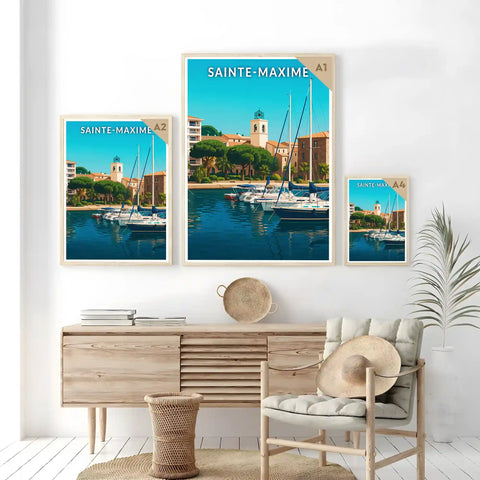 Affiche - Sainte-Maxime