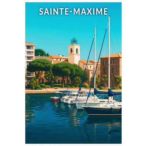 Affiche - Sainte-Maxime