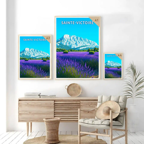 Affiche - Sainte-Victoire