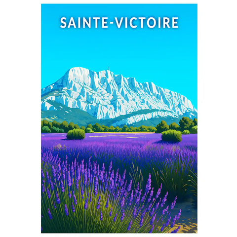 Affiche - Sainte-Victoire
