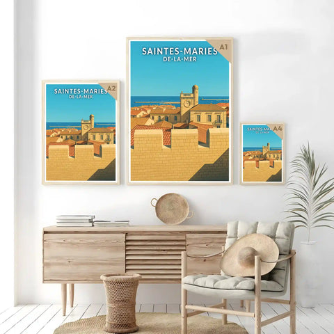 Affiche - Saintes-Maries-de-la-Mer