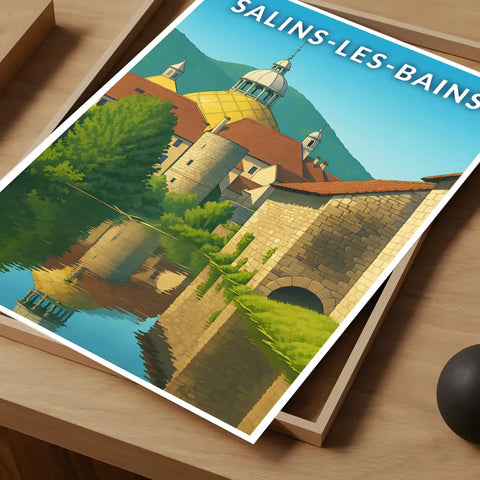 Affiche - Salins-les-Bains