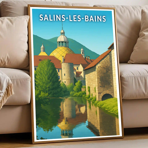 Affiche - Salins-les-Bains