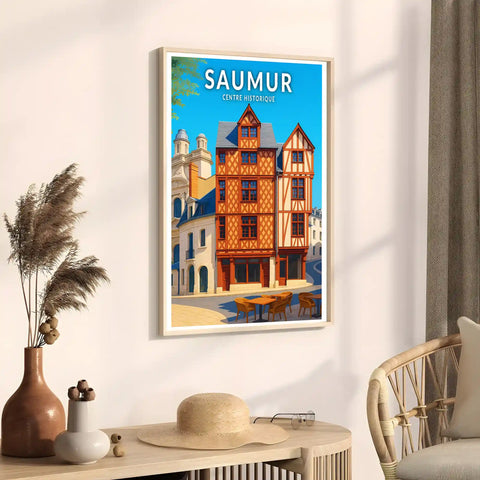 Affiche - Saumur - Centre Historique