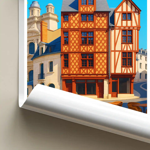 Affiche - Saumur - Centre Historique