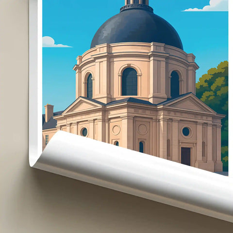 Affiche - Saumur - Chapelle Notre-Dame-des-Ardilliers