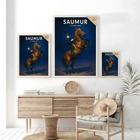 Affiche - Saumur - Le Cadre Noir