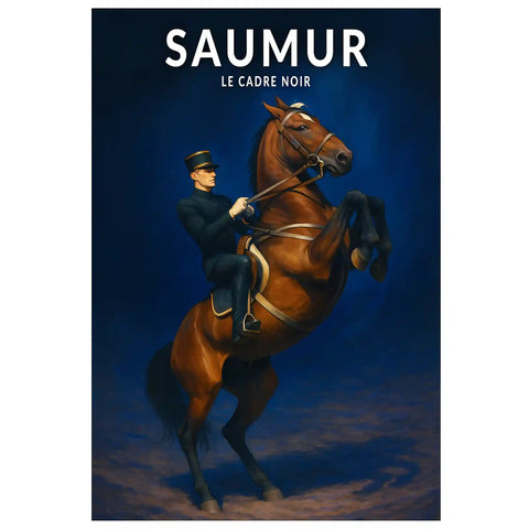 Affiche - Saumur - Le Cadre Noir