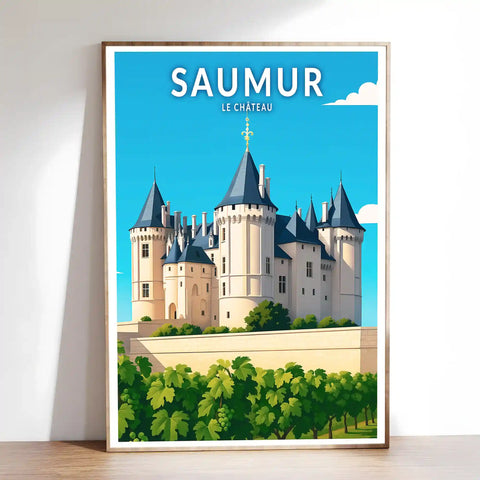 Affiche - Saumur - Le Château