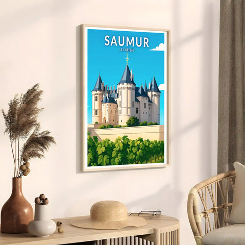 Affiche - Saumur - Le Château