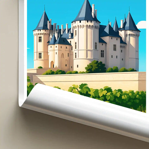 Affiche - Saumur - Le Château