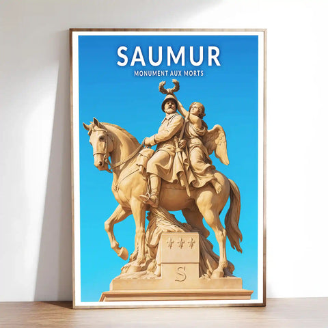 Affiche - Saumur - Monument aux Morts