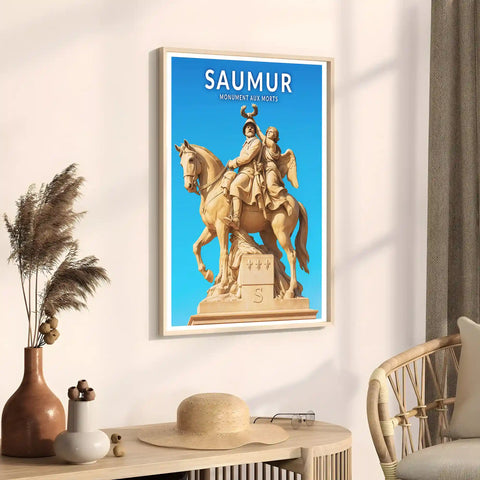 Affiche - Saumur - Monument aux Morts