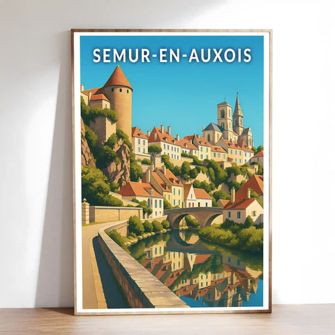 Affiche - Semur-en-Auxois