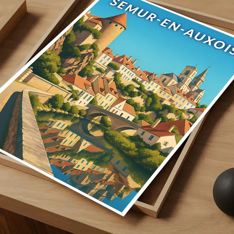 Affiche - Semur-en-Auxois