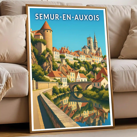 Affiche - Semur-en-Auxois