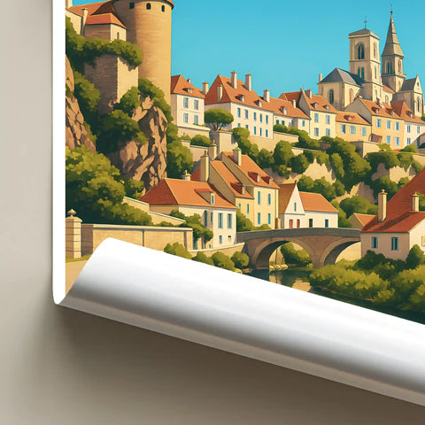 Affiche - Semur-en-Auxois