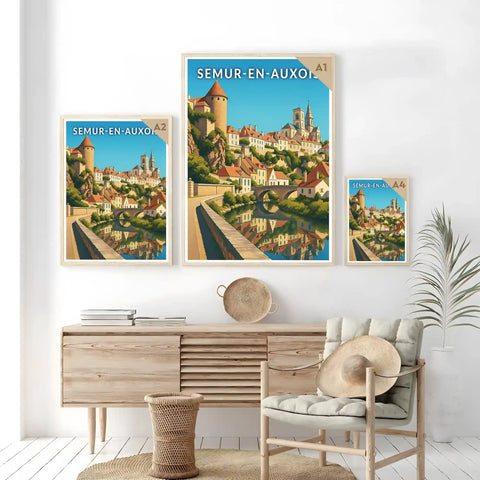 Affiche - Semur-en-Auxois