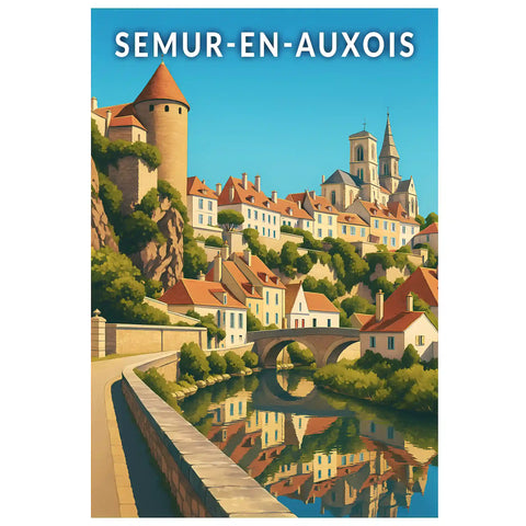 Affiche - Semur-en-Auxois
