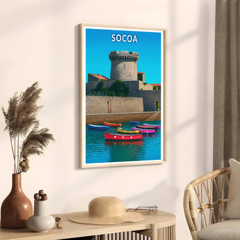 Affiche - Socoa