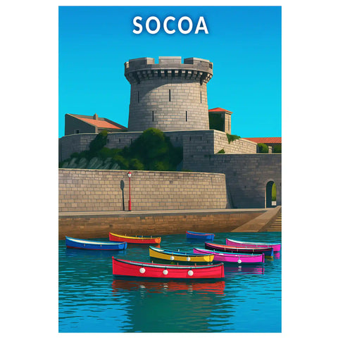 Affiche - Socoa