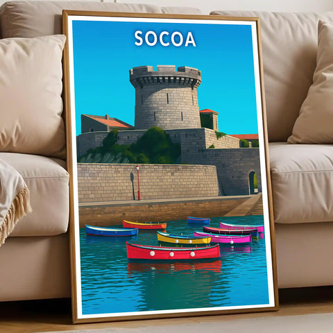 Affiche - Socoa