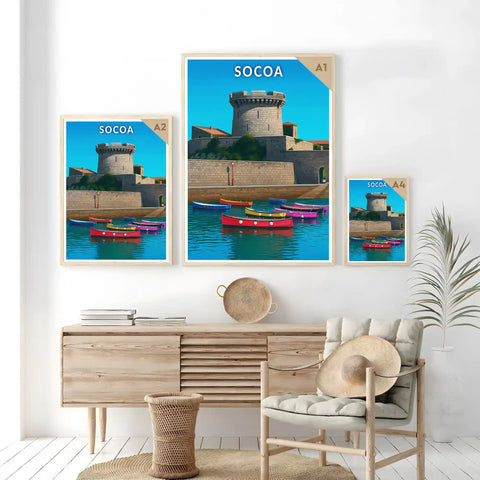Affiche - Socoa