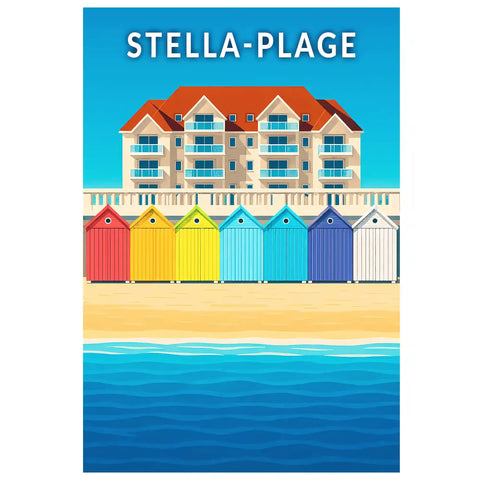 Affiche - Stella-Plage