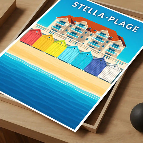 Affiche - Stella-Plage