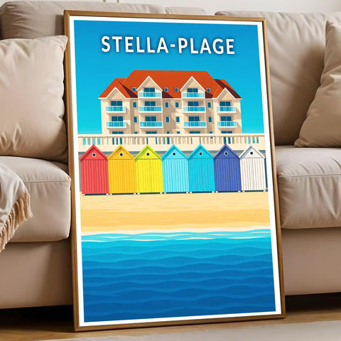 Affiche - Stella-Plage