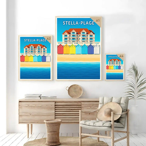 Affiche - Stella-Plage