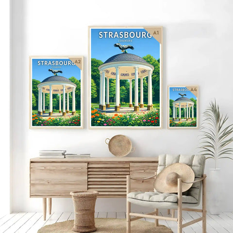 Affiche - Strasbourg - L'Orangerie