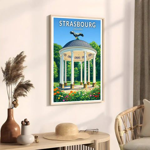 Affiche - Strasbourg - L'Orangerie