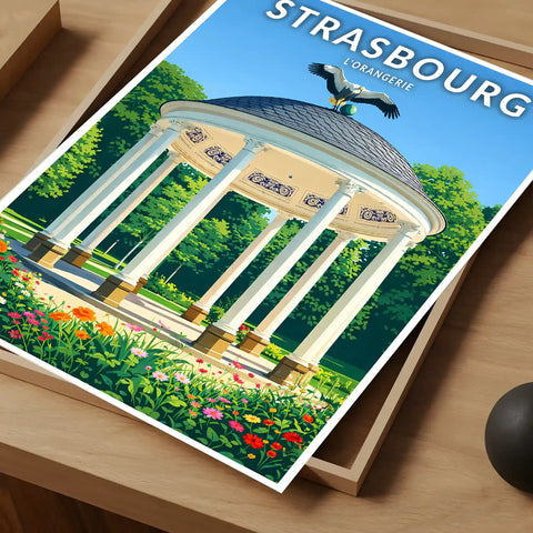 Affiche - Strasbourg - L'Orangerie