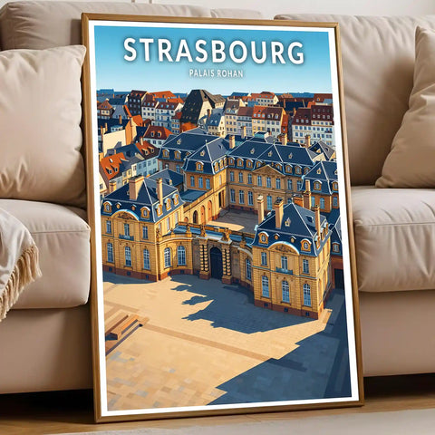 Affiche - Strasbourg - Palais Rohan