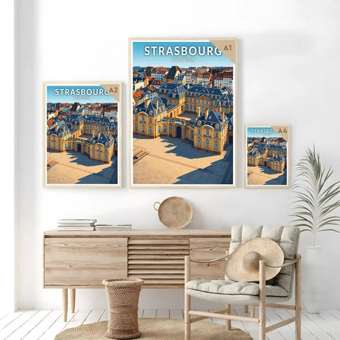 Affiche - Strasbourg - Palais Rohan