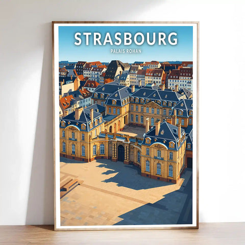 Affiche - Strasbourg - Palais Rohan