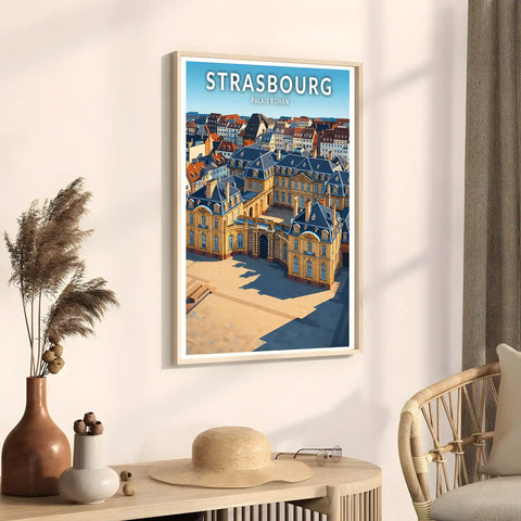 Affiche - Strasbourg - Palais Rohan