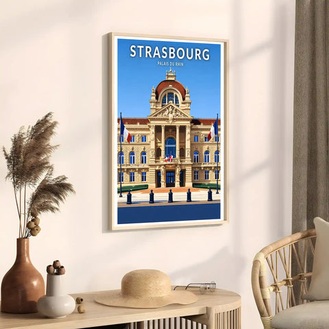 Affiche - Strasbourg - Palais du Rhin
