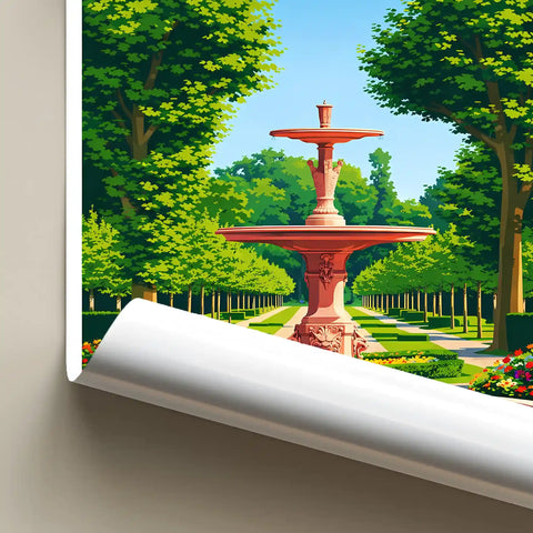 Affiche - Strasbourg - Parc de l'Orangerie