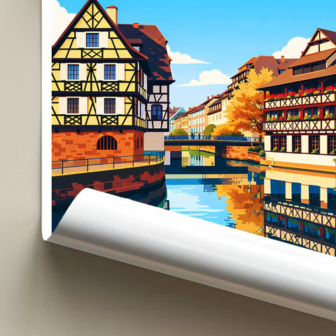 Affiche - Strasbourg - Petite France