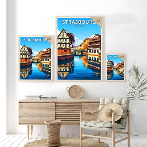 Affiche - Strasbourg - Petite France