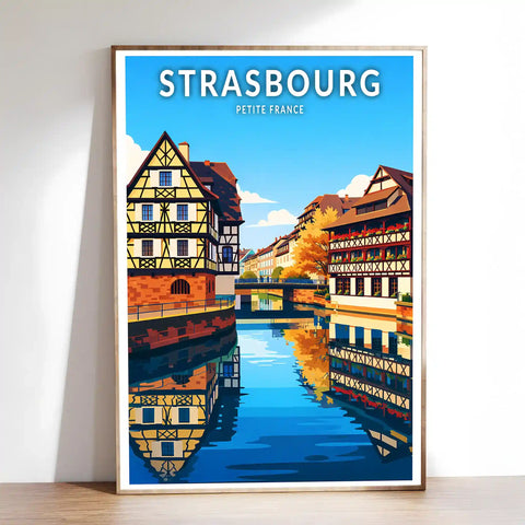 Affiche - Strasbourg - Petite France