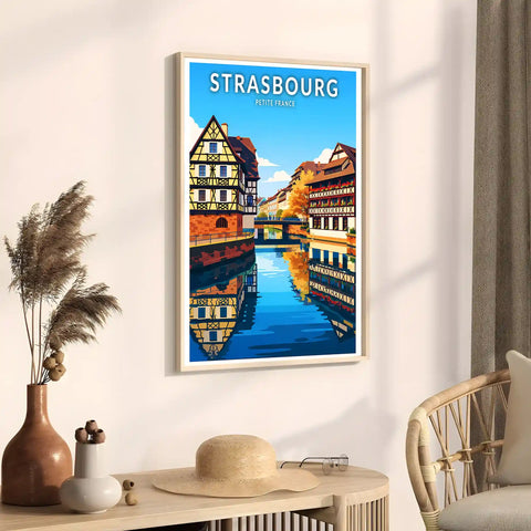 Affiche - Strasbourg - Petite France